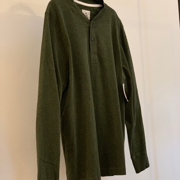 NWT-Alpine Design Forest Green Long Sleeve - Picture 5 of 8